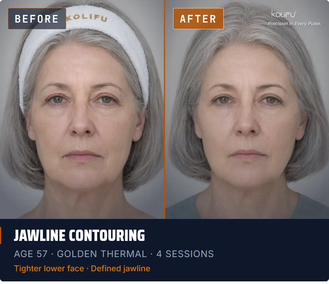 GOLDEN THERMAL antes y después